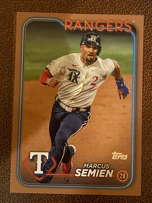 Marcus Semien - 2024 Topps Series 2 - Gold /2024 - Rangers