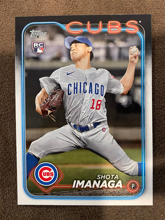 Shota Imanaga - 2024 Topps Series 2 - Base Rookie - Cubs