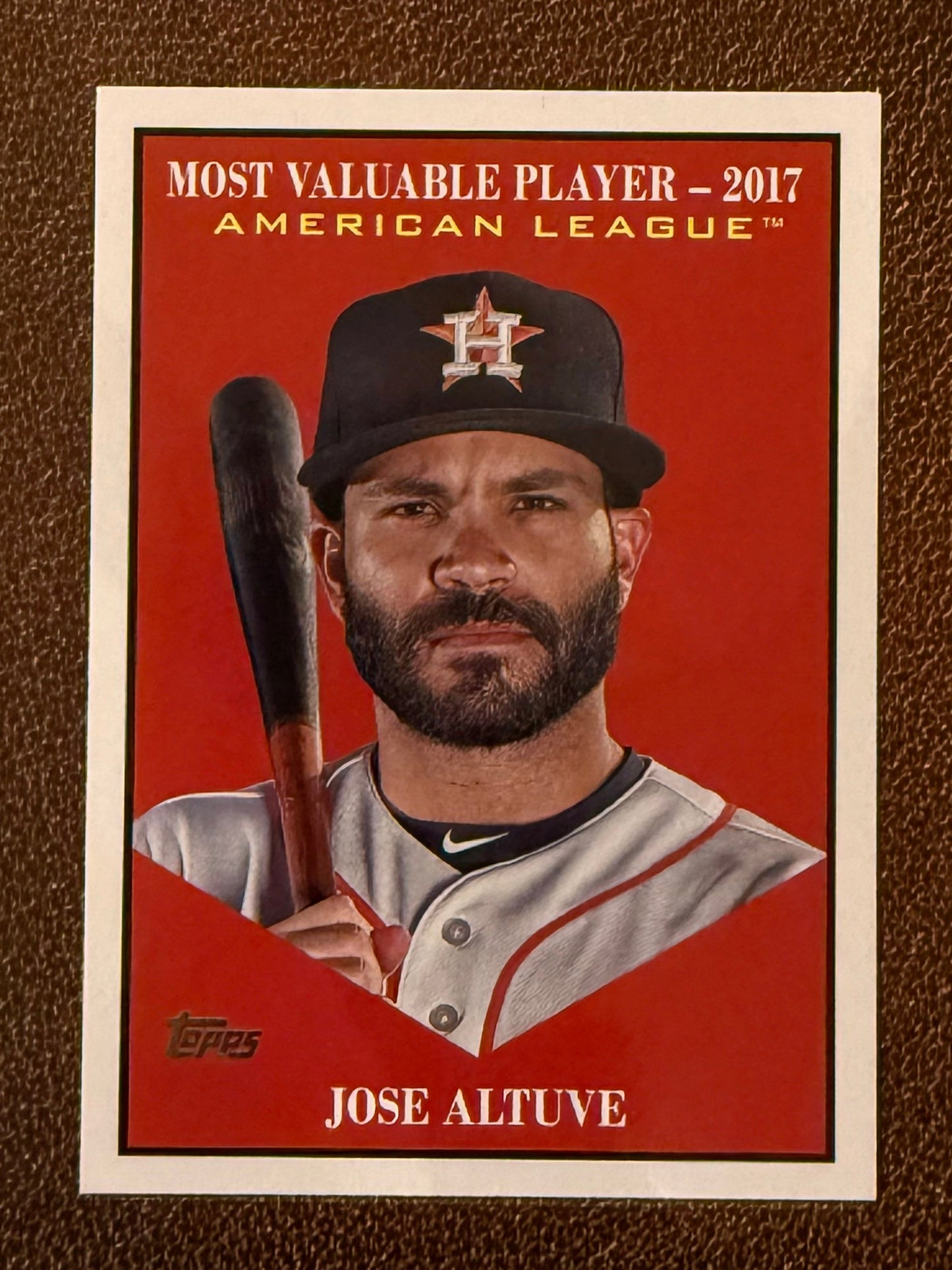 Jose Altuve - 2025 Topps Update - MVP Insert - Astros