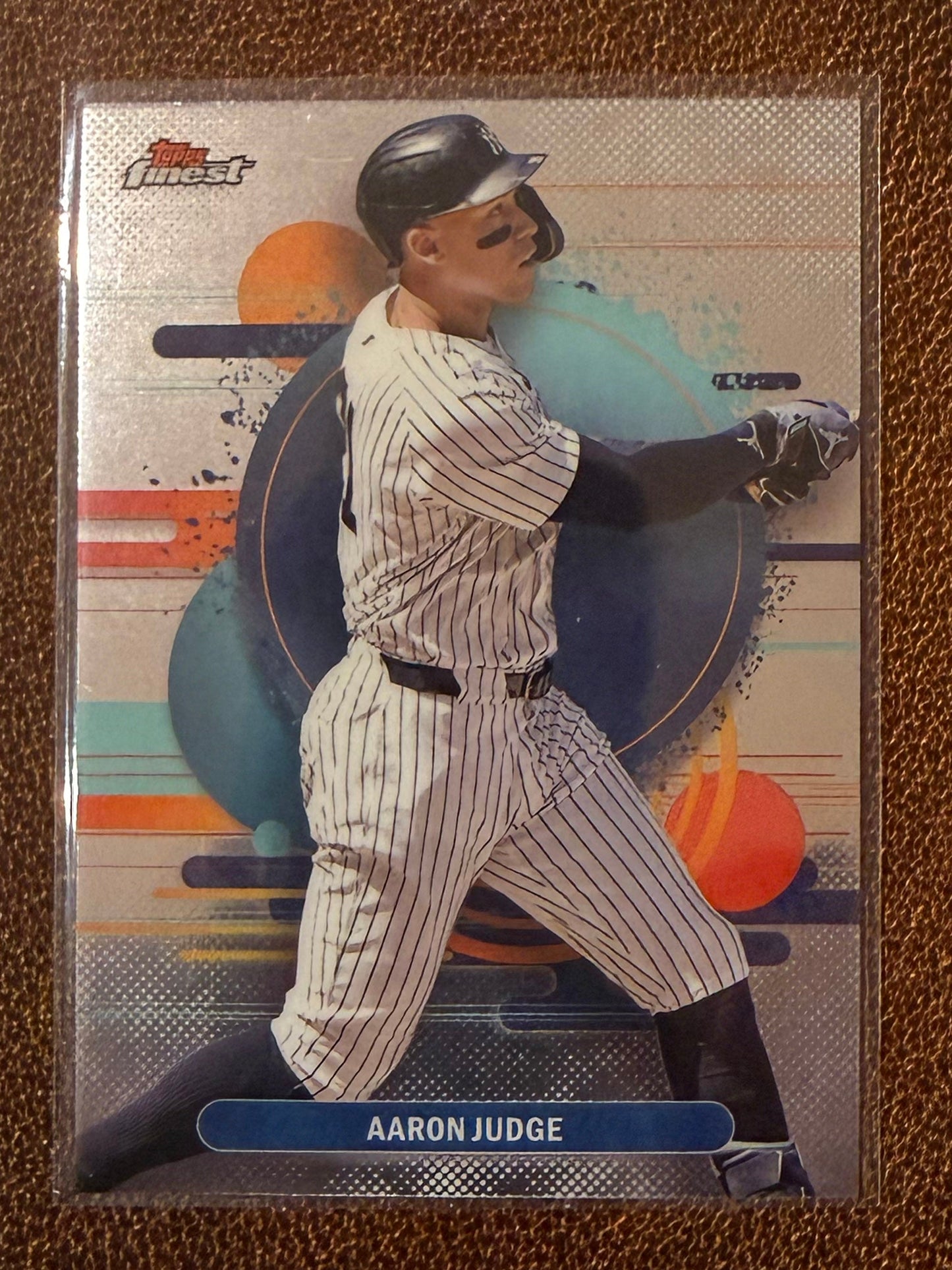 Aaron Judge - 2025 Topps Finest - Uncommon Base - Yankees