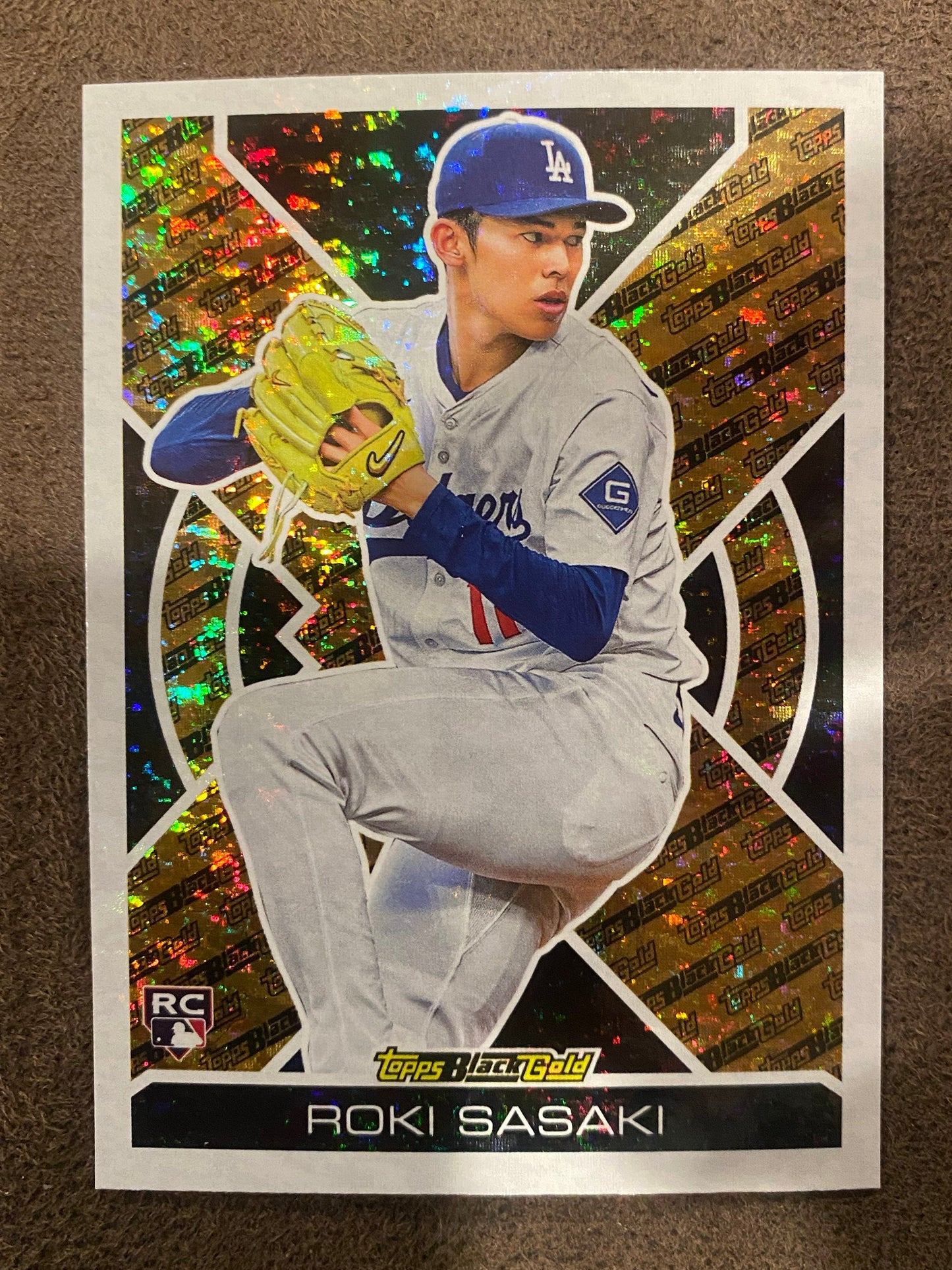 Roki Sasaki - 2025 Topps Update - Black Gold Insert - Dodgers