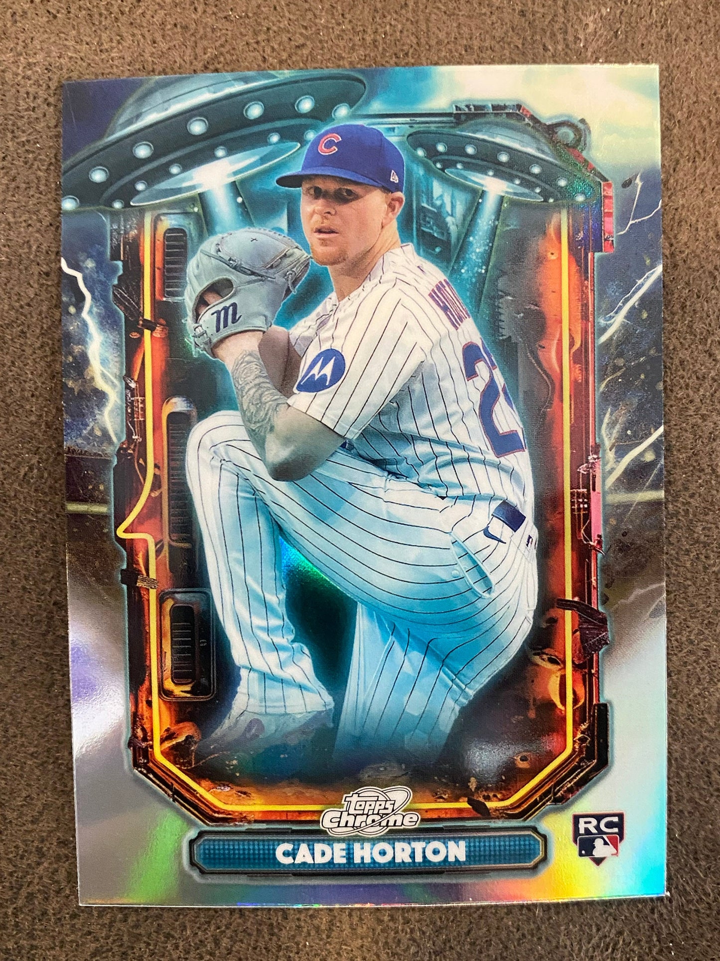 Cade Horton - 2025 Topps Chrome Cosmic - Extraterrestrial Talent Insert - Cubs