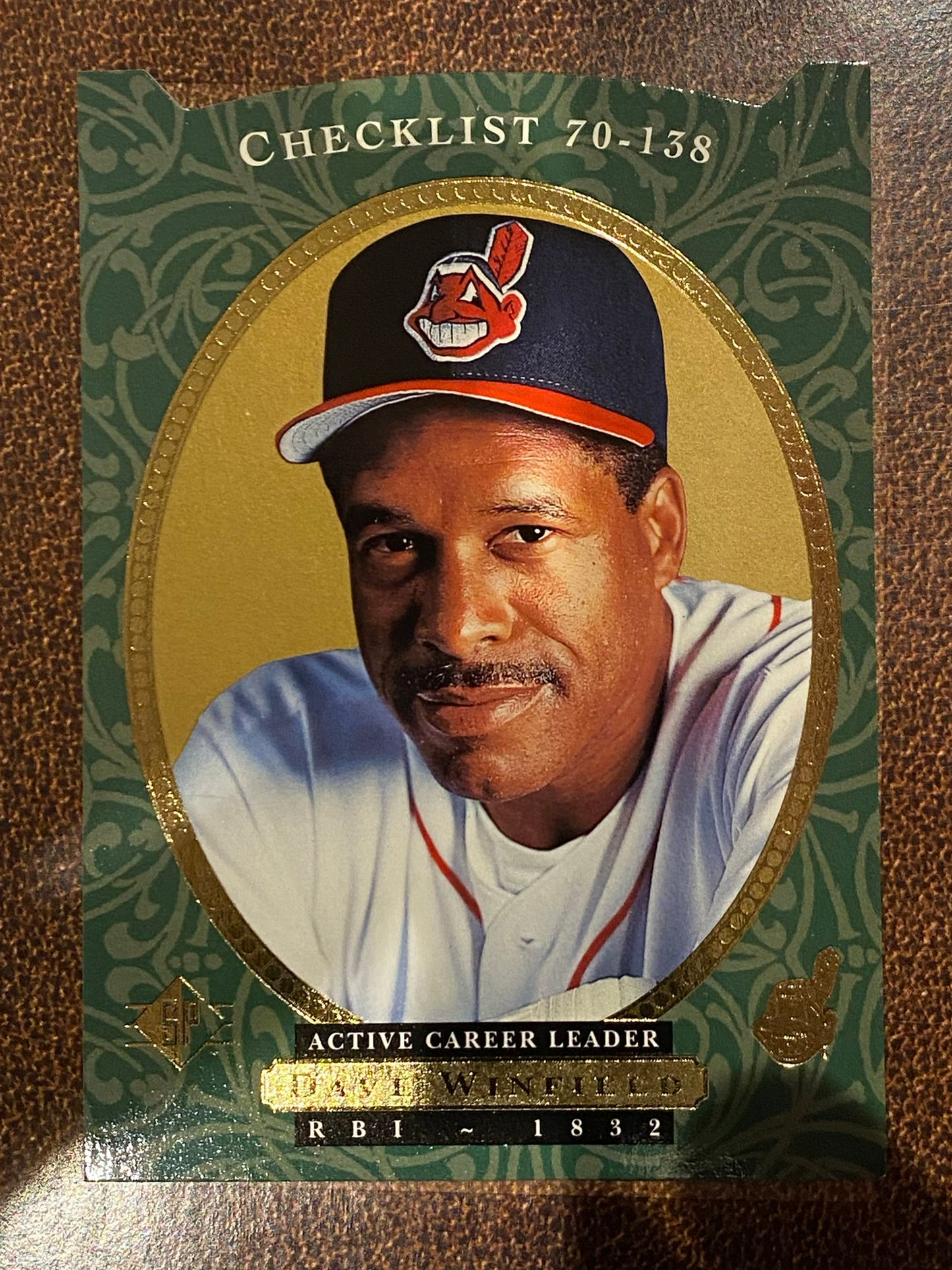 Dave Winfield - 1995 Upper Deck SP - Checklist Die Cut - Guardians