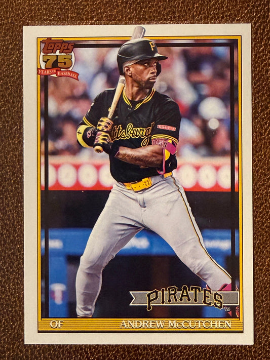 Andrew McCutchen - 2026 Topps Series 1 - 1991 Insert - Pirates