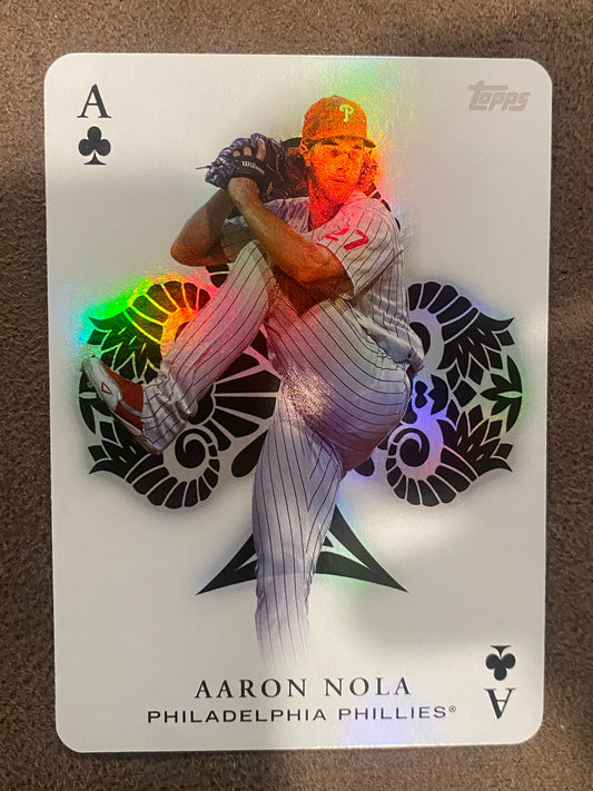 Aaron Nola - 2023 Topps Series 1 - All Aces Insert - Phillies
