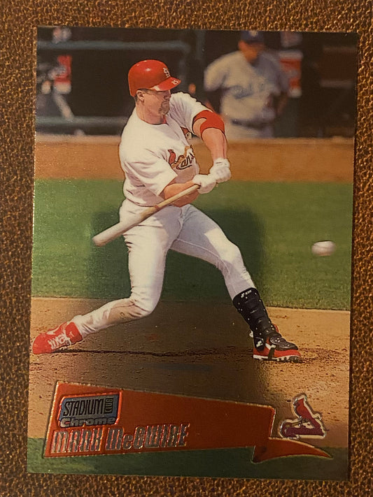 Mark McGwire - 2000 Stadium Club Chrome - Base - Cardinals