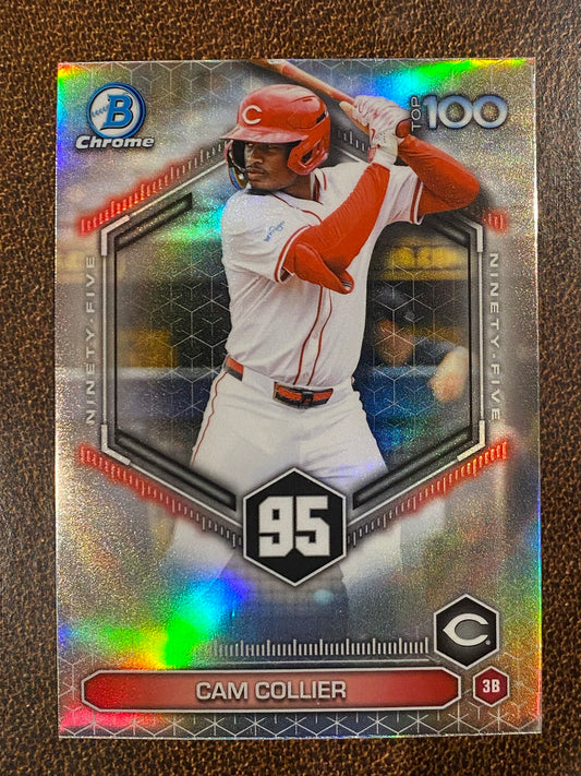 Cam Collier - 2026 Bowman - Scouts Top 100 Insert - Reds