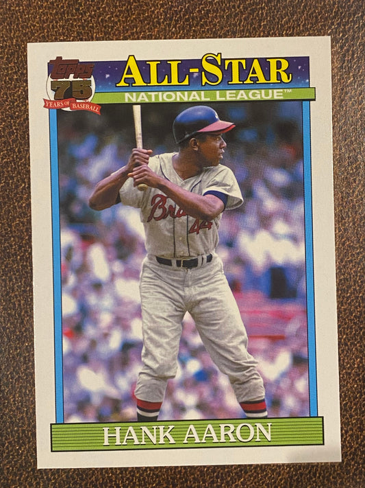 Hank Aaron - 2026 Topps Series 2 - 1991 Topps All Stars - Braves