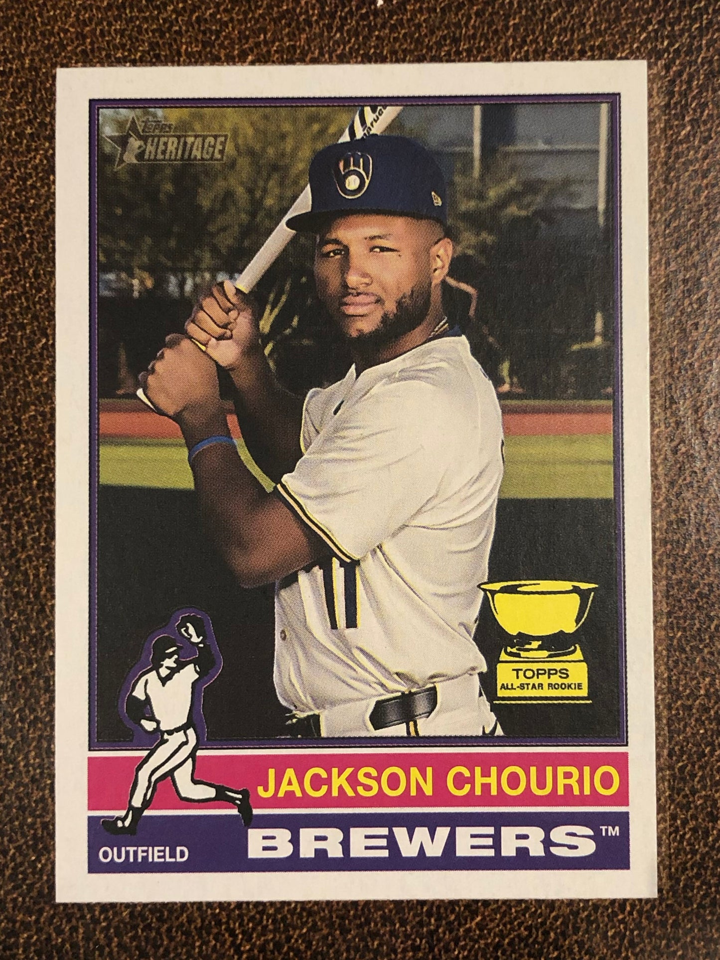 Jackson Chourio - 2025 Topps Heritage - Base - Brewers