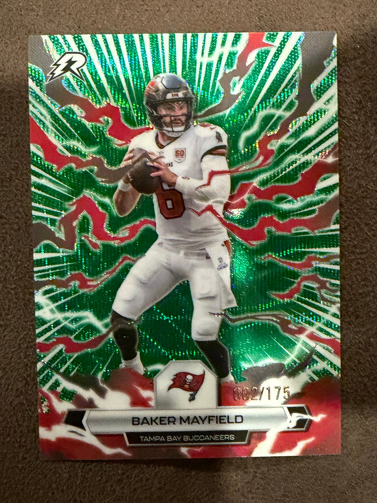 Baker Mayfield - 2026 Topps Resurgence - GREEN Wave /175 - Buccaneers