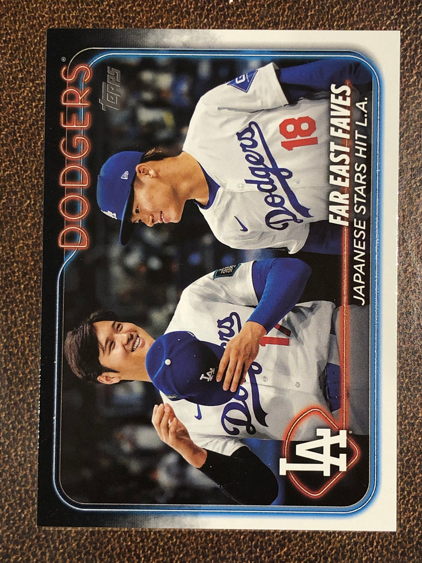 Shohei Ohtani / Yoshinobu Yamamoto - 2024 Topps Update - Base - Dodgers