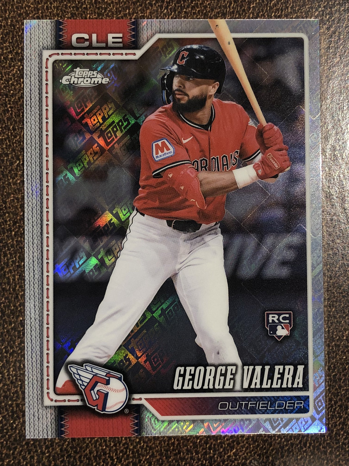 George Valera - 2026 Topps Chrome - Fanatics Topps Foil - Guardians