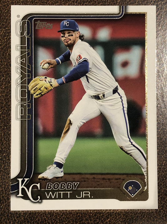 Bobby Witt Jr. - 2025 Topps Series 1 - Base Card - Royals
