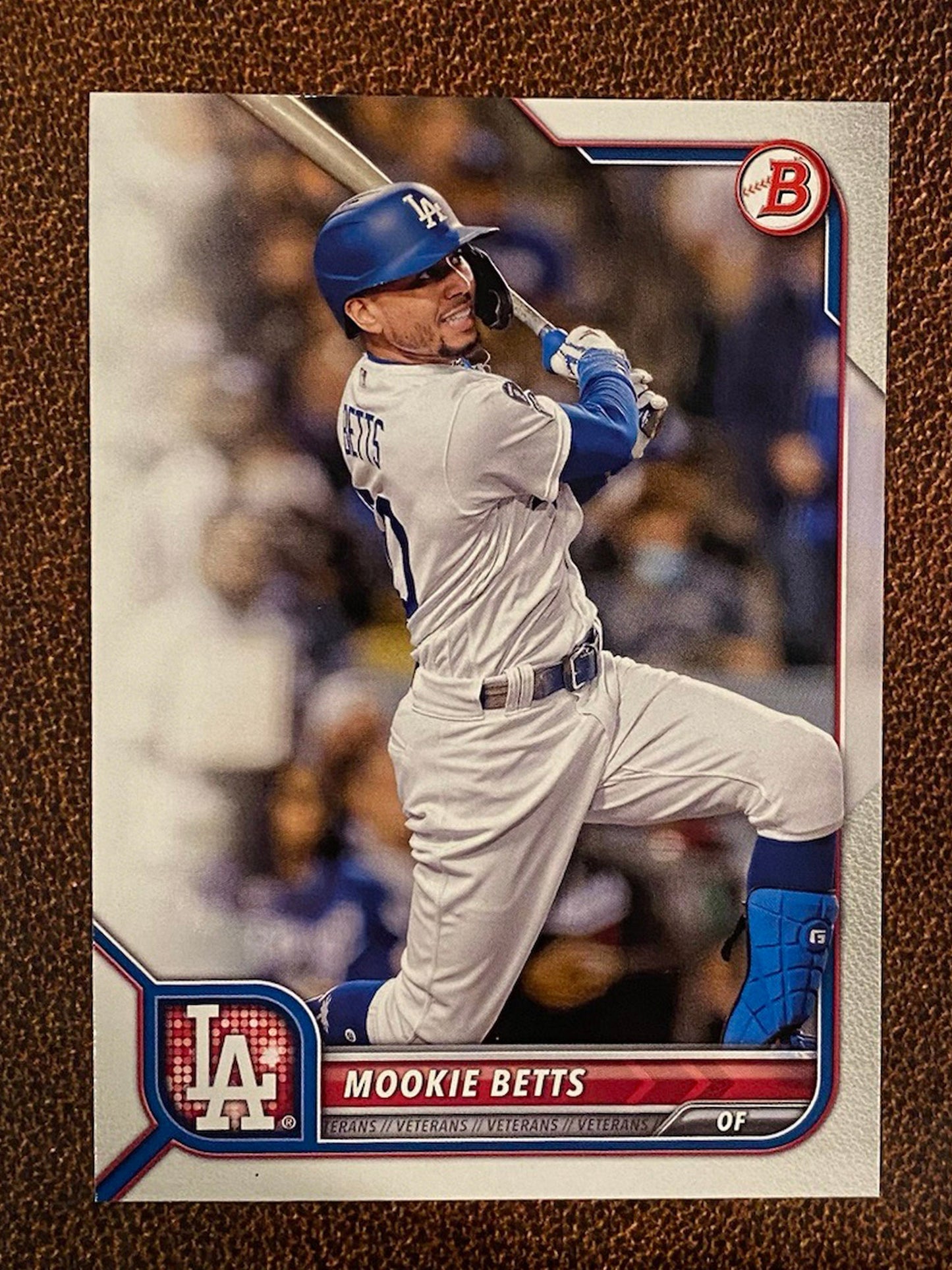 Mookie Betts - 2022 Bowman - Base Paper - Dodgers