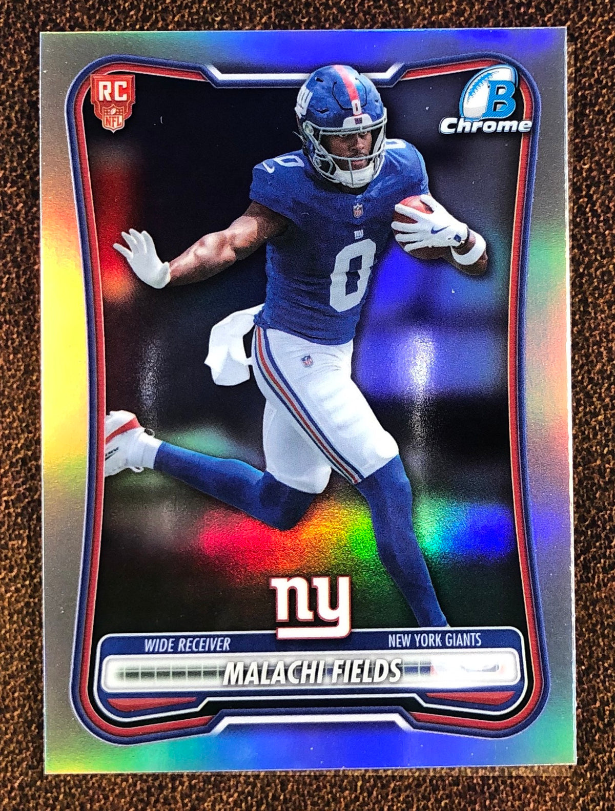 Malachi Fields - 2026 Bowman - Red Rookie Redemption - Giants