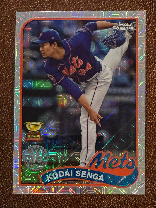 Kodai Senga - 2024 Topps Update - Silver Pack Mojo Refractor - Mets