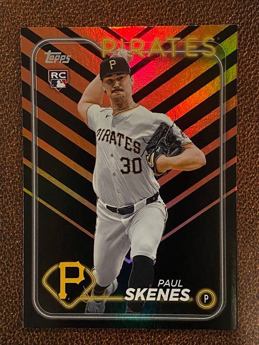 Paul Skenes - 2024 Topps Update - Base Holiday Parallel - Pirates