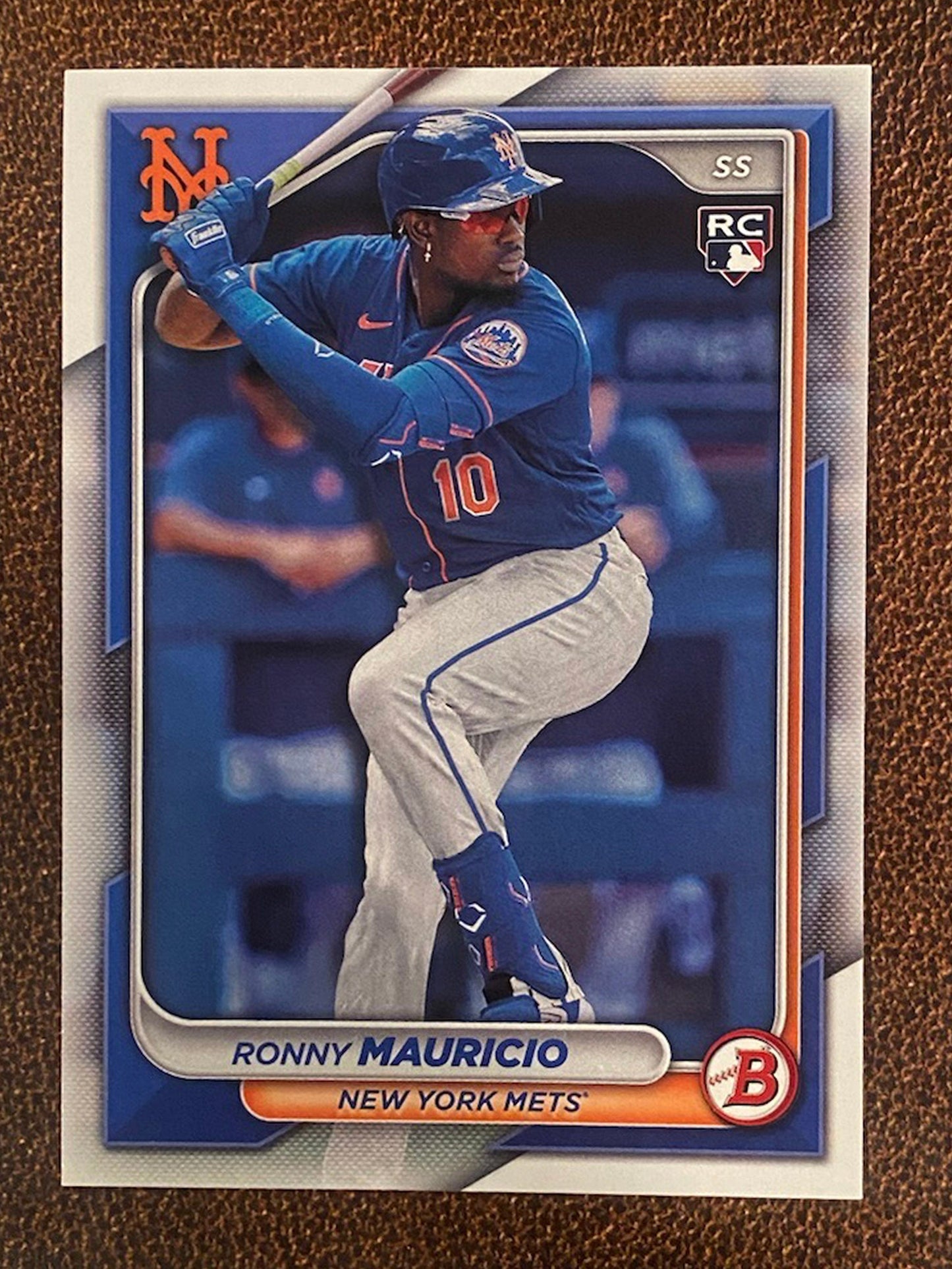 Ronny Mauricio - 2024 Bowman - Base Paper - Mets