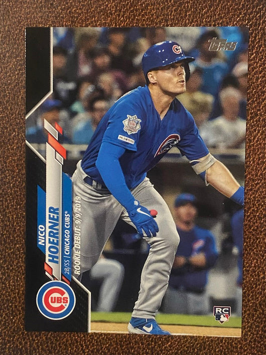 Nico Hoerner - 2020 Topps - Hobby Exclusive Black /69 (*Surface Issues*) - Cubs