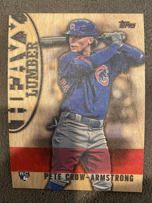 Pete Crow Armstrong - 2024 Topps Update - Heavy Lumber - Cubs