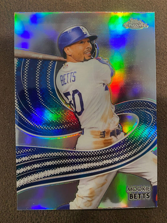 Mookie Bets - 2024 Topps Chrome - Strokes - Dodgers