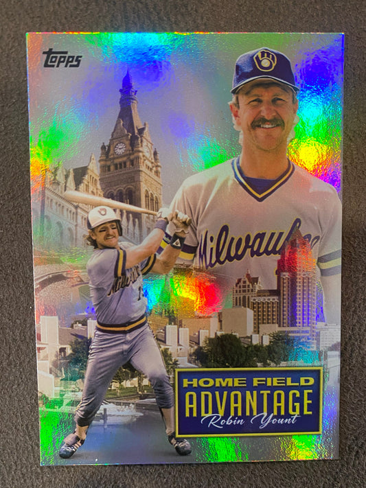 Robin Yount - 2024 Topps Update - Legendary Homefield Advantage SSP - Brewers