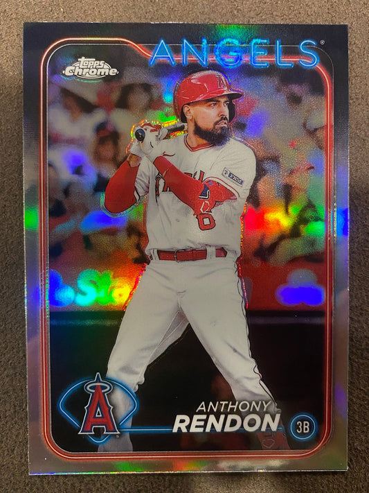 Anthony Rendon - 2024 Topps Chrome - Refractor - Angels