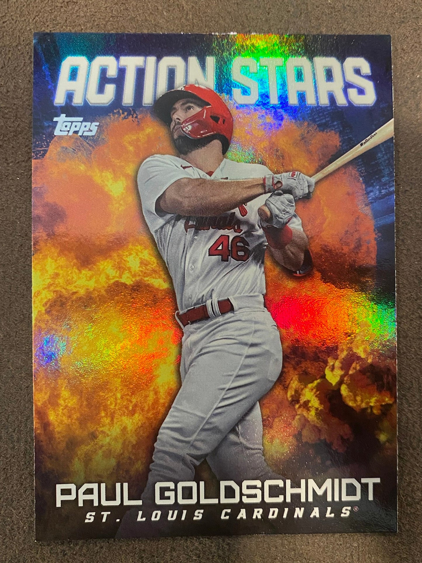 Paul Goldschmidt- 2023 Topps Update - Action Stars - Cardinals