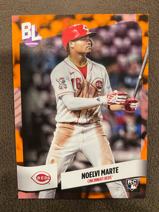 Noelvi Marte - 2024 Big League - Electric Orange - Reds