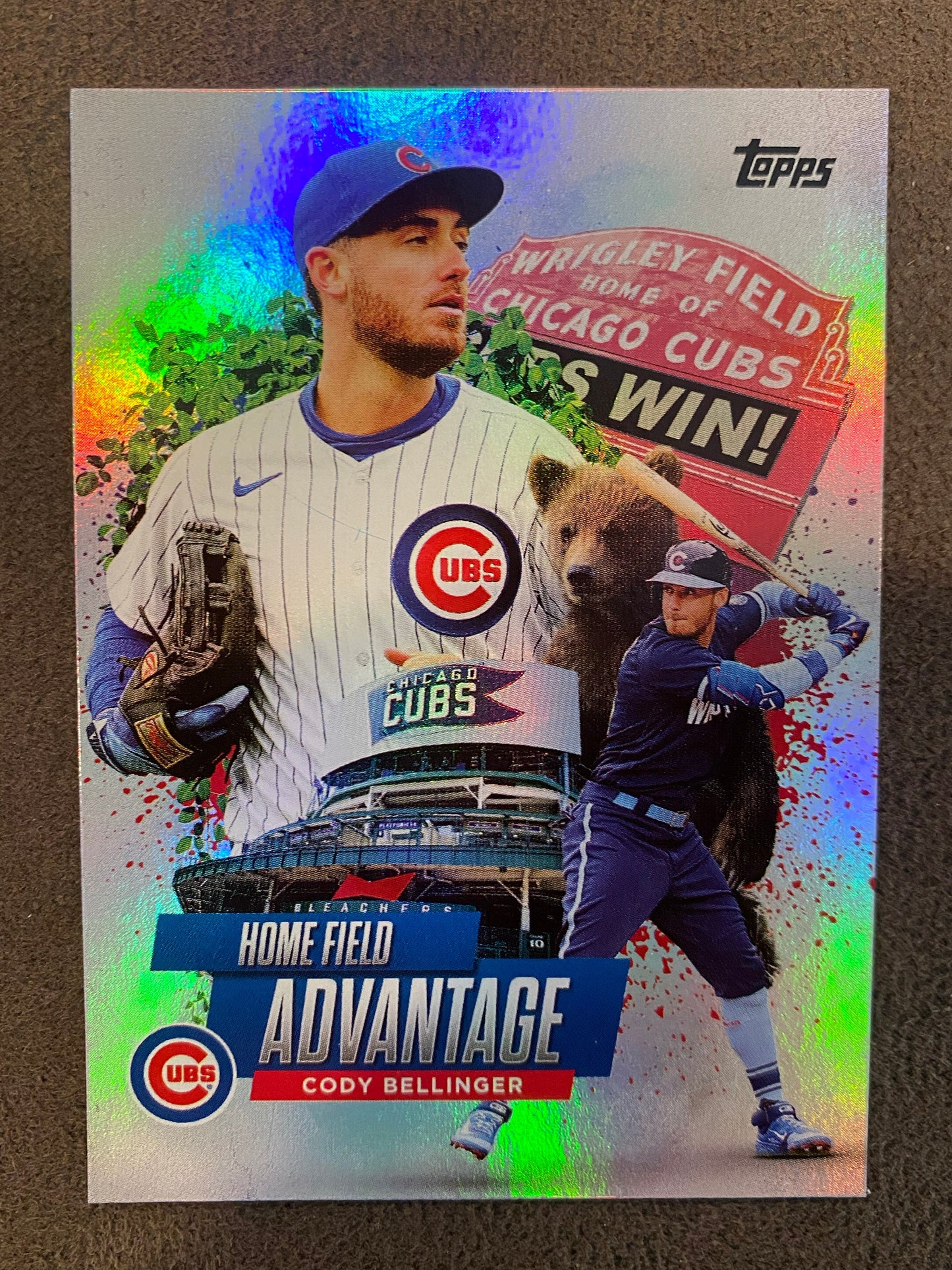 Cody Bellinger - 2025 Topps Series 1 - Home Field Advantage - Cubs