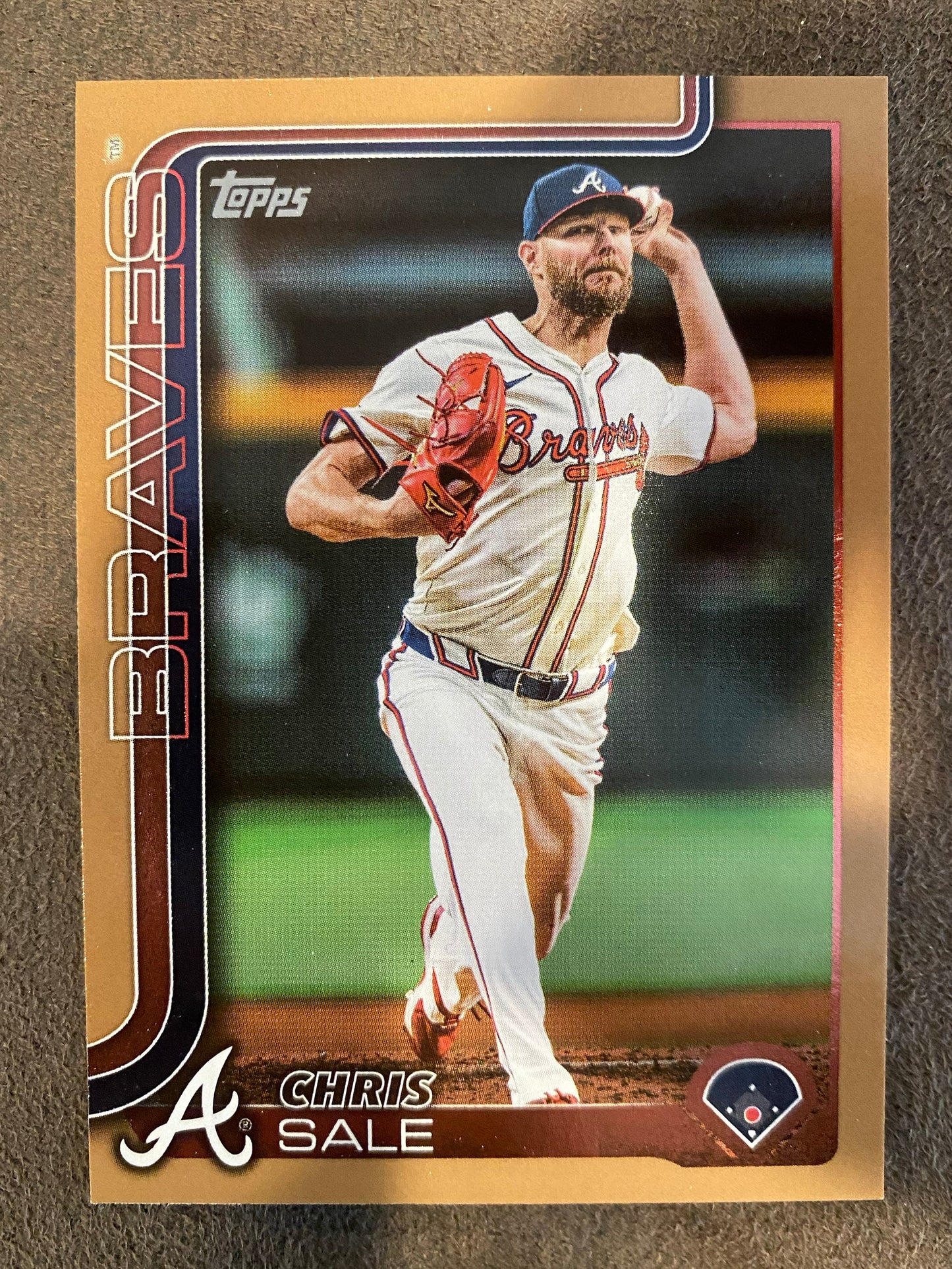 Chris Sale - 2025 Topps Series 1 - Gold /2025 - Braves