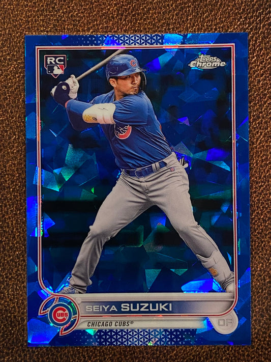 Seiya Suzuki - 2022 Topps Chrome - Rookie Sapphire - Cubs