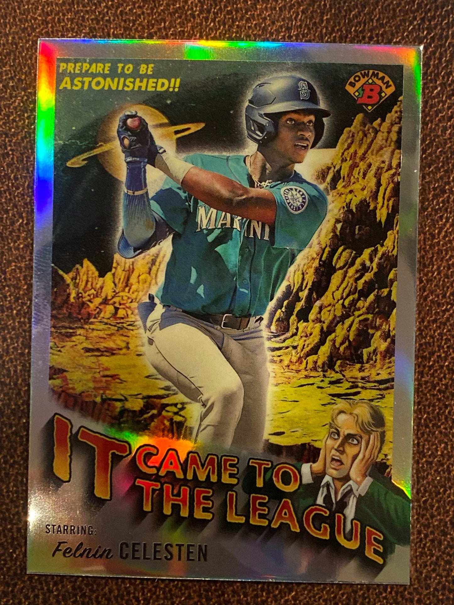 Felnin Celesten - 2024 Topps Chrome Cosmic - It Came to the League - Mariners