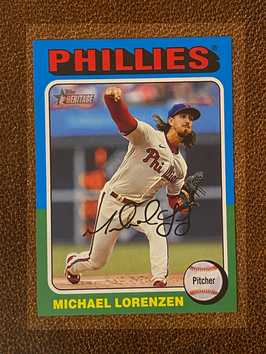 Michael Lorenzen - 2024 Topps Heritage - Mini - Phillies