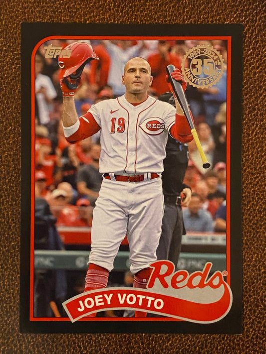 Joey Votto - 2024 Topps Series 1 - 1989 BLACK /299 - Reds
