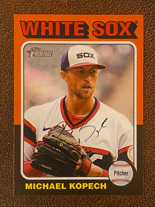 Michael Kopech - 2024 Topps Heritage - Low Number Short Prints - White Sox