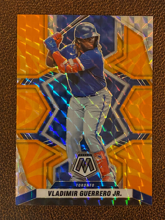 Vladimir Guerrero Jr. - 2022 Mosaic - Orange Reactive - Blue Jays