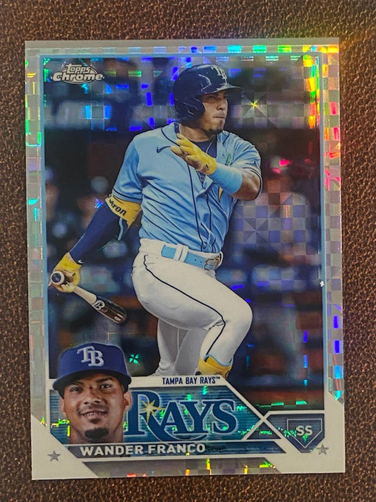 Wander Franco - 2023 Topps Chrome - XFractors - Rays