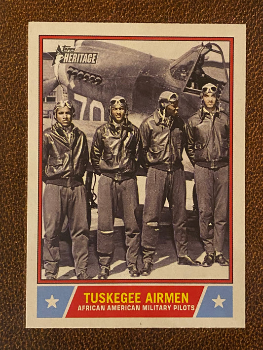 Tuskegee Airmen - 2025 Topps Heritage - Notable Americans (NS-71)
