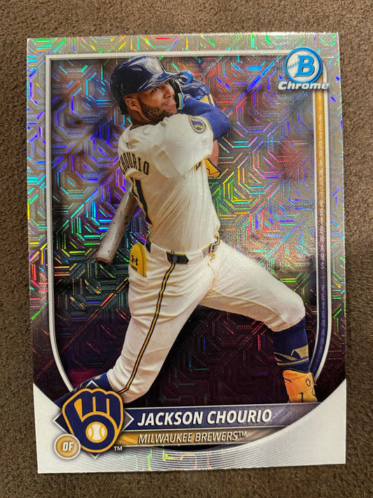 Jackson Chourio - 2025 Bowman - Mojo - Brewers