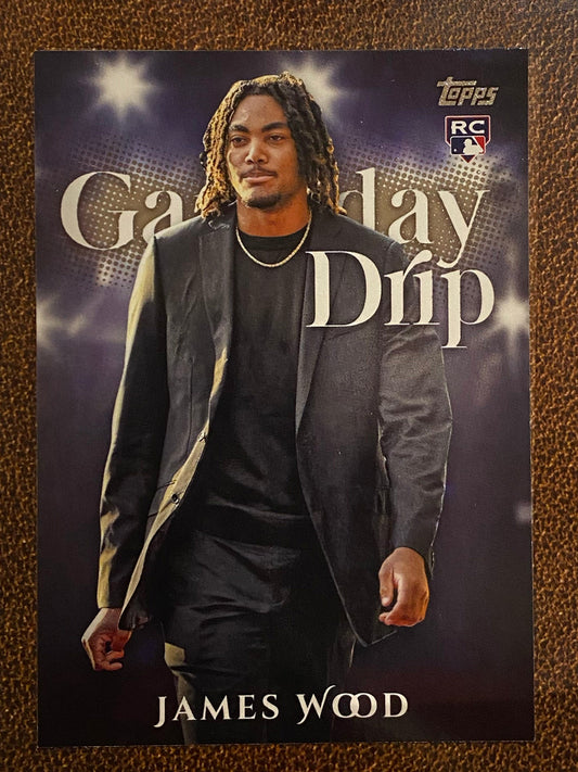 James Wood - 2025 Topps Series 1 - Game Day Drip - Nationals
