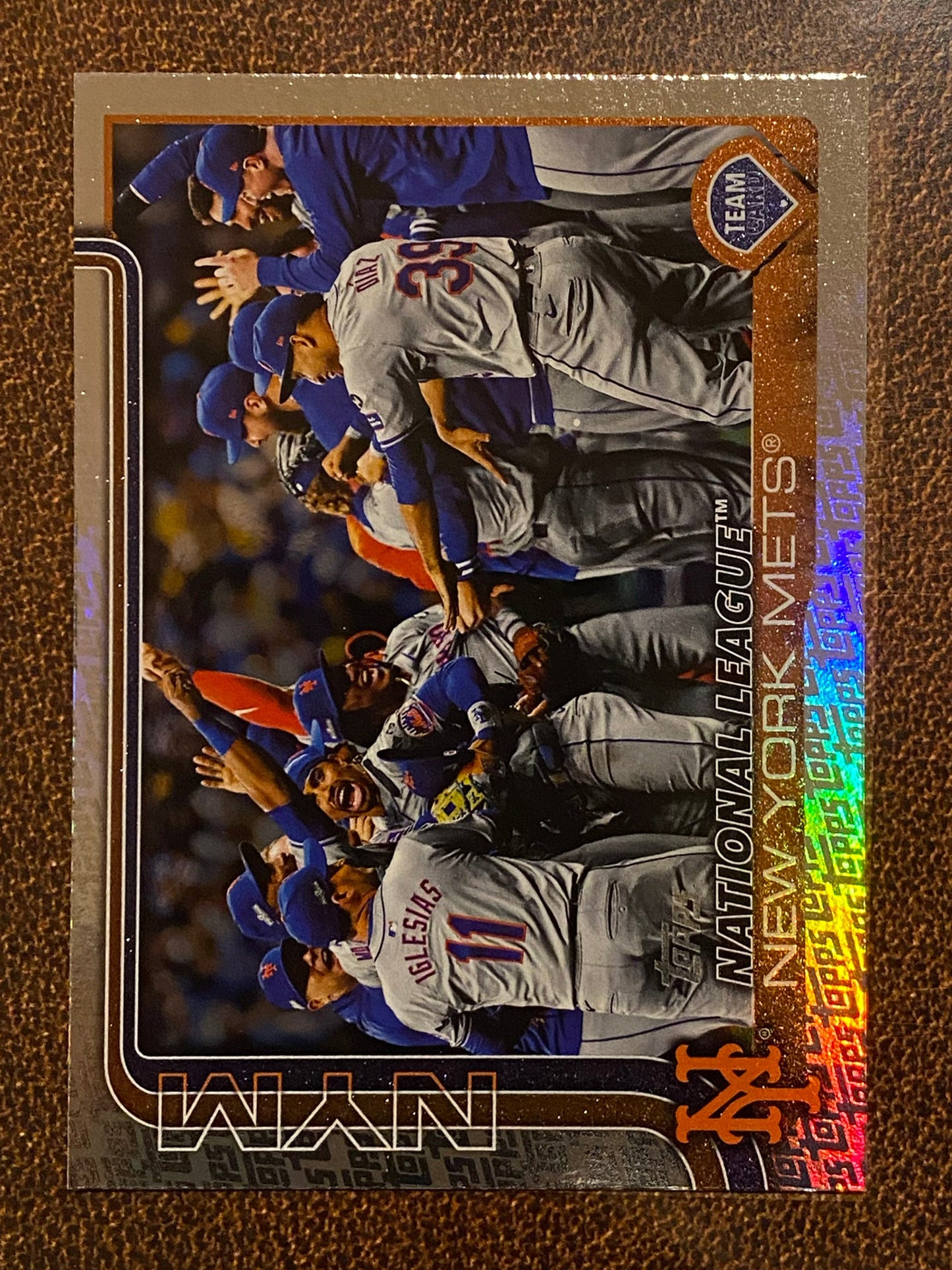 New York Mets - 2025 Topps Series 2 - Fanatics Exclusive Topps Foil Border - Mets