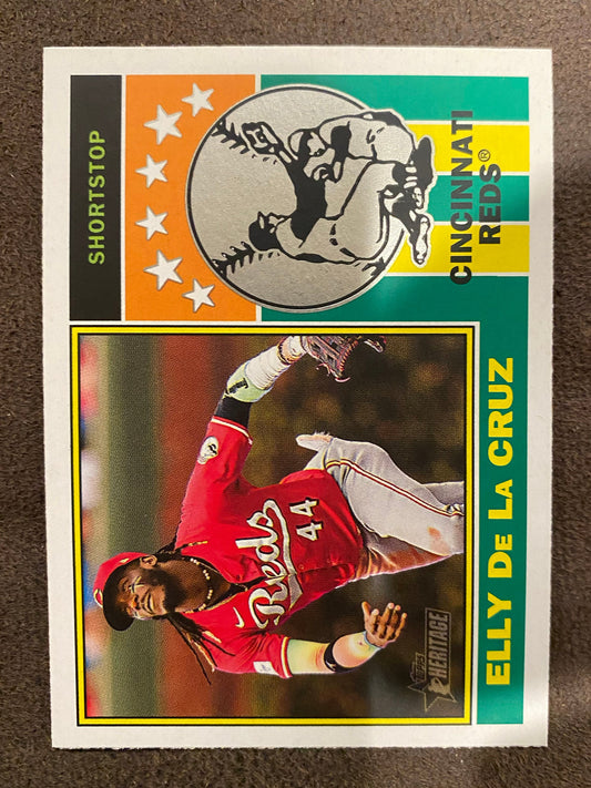 Elly De La Cruz - 2025 Topps Heritage - Player Icons - Reds