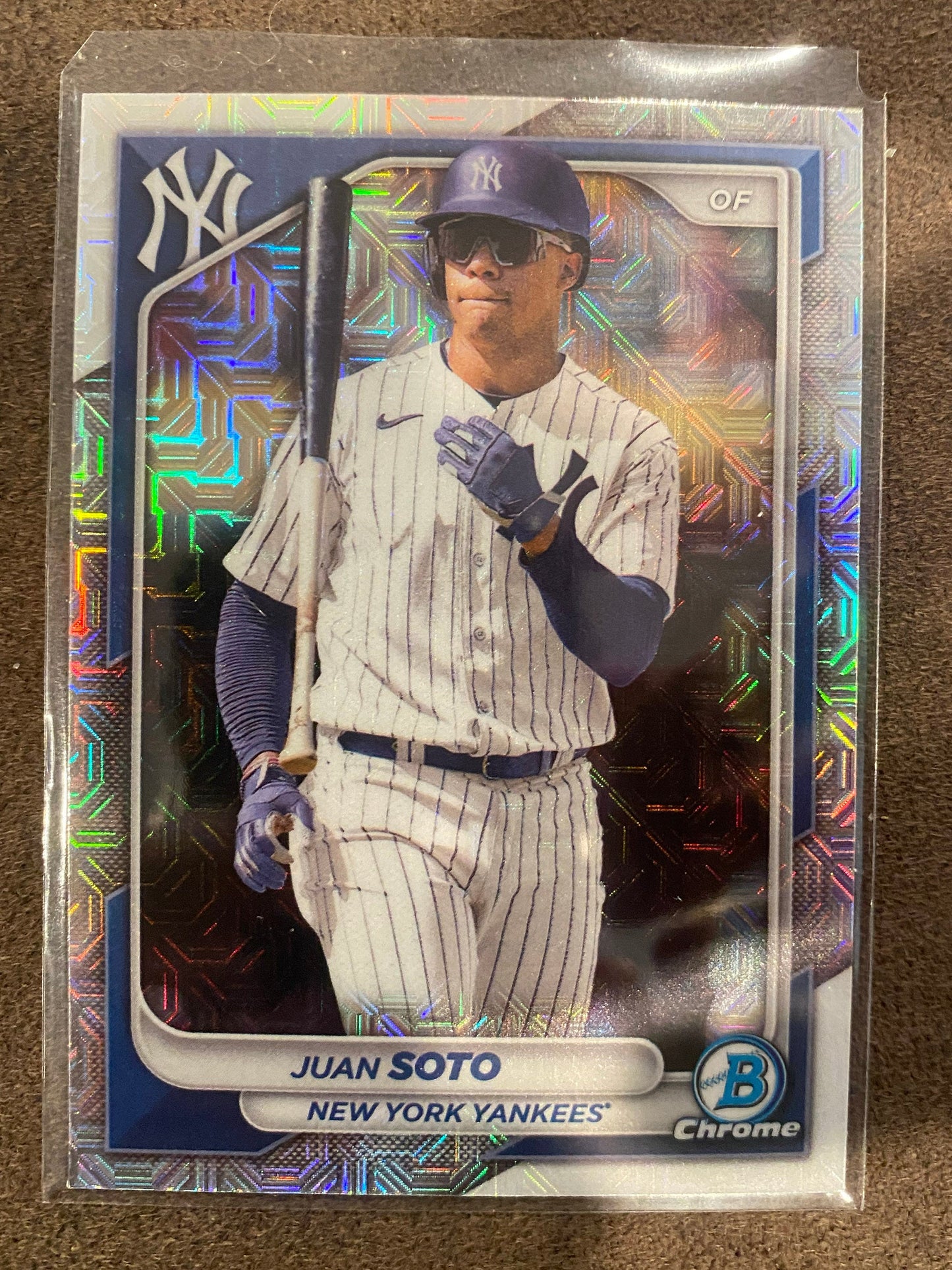 Juan Soto - 2024 Bowman Chrome - Mojo - Yankees