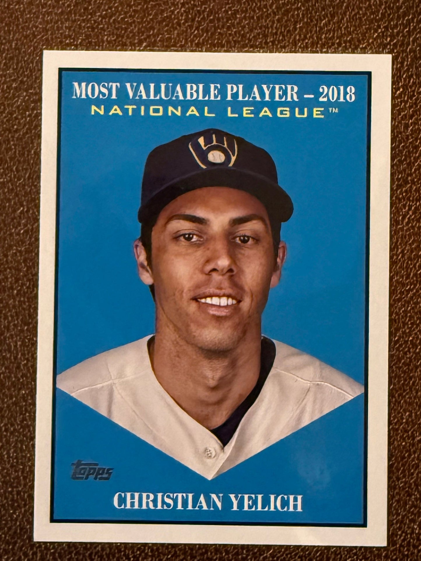 Christian Yelich - 2025 Topps Update - MVP Insert - Brewers