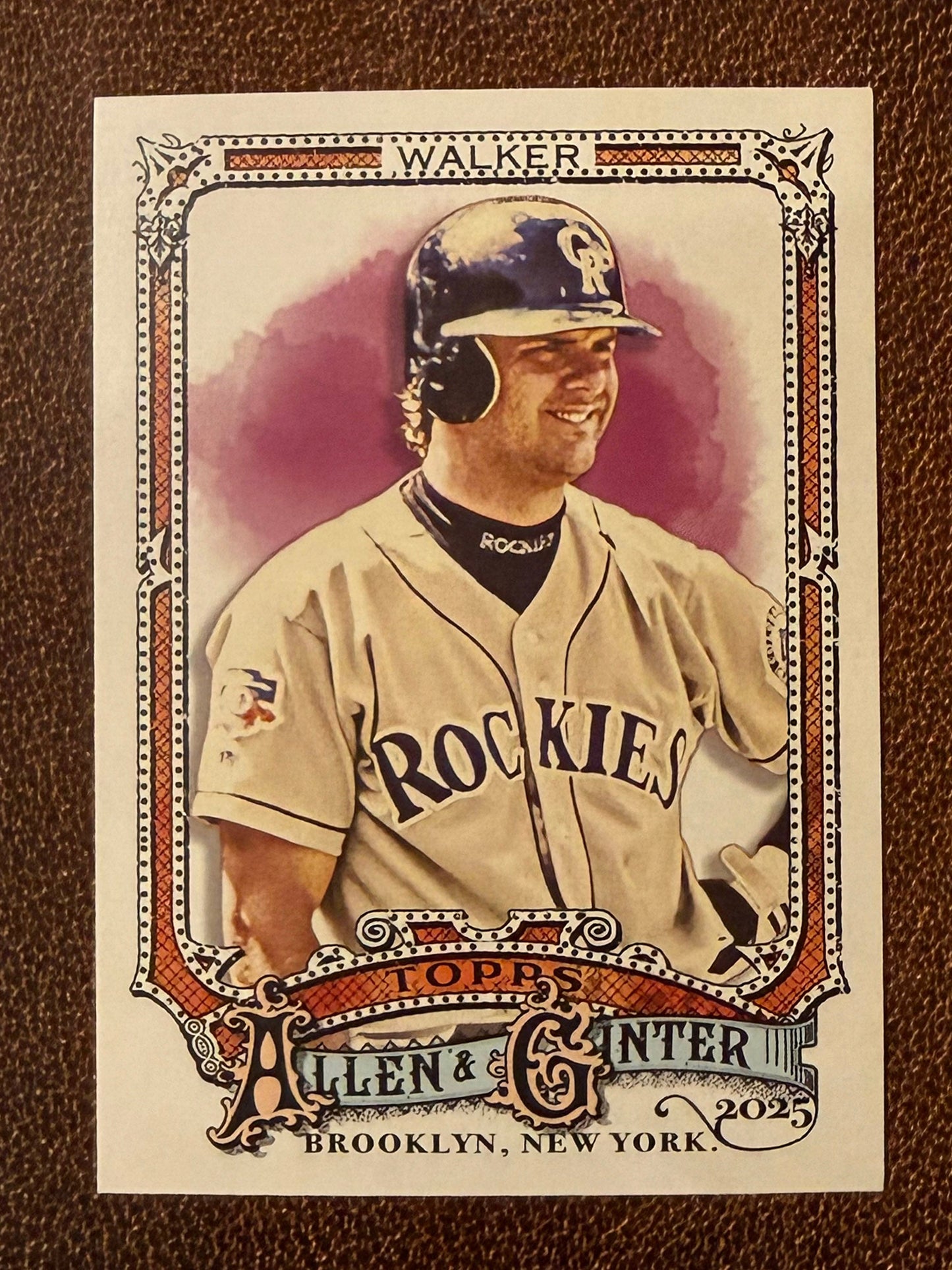 Larry Walker - 2025 Allen & Ginter - SPs - Rockies