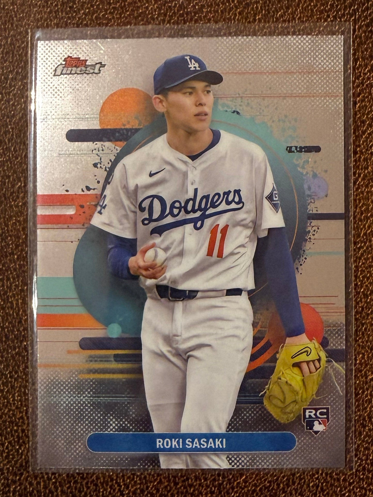 Roki Sasaki - 2025 Topps Finest - Uncommon Base - Dodgers