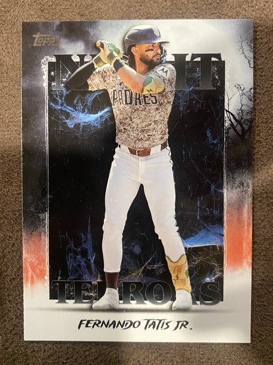 Fernando Tatis Jr. - 2025 Topps Update - Night Terrors Insert - Padres