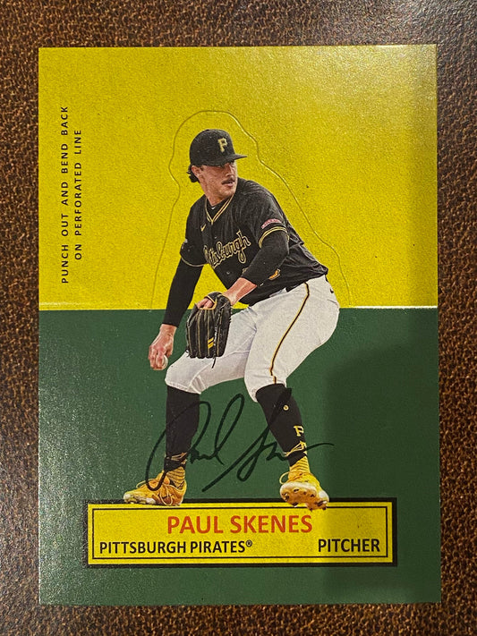 Paul Skenes - 2025 Topps Archives - Stand Ups Insert - Pirates