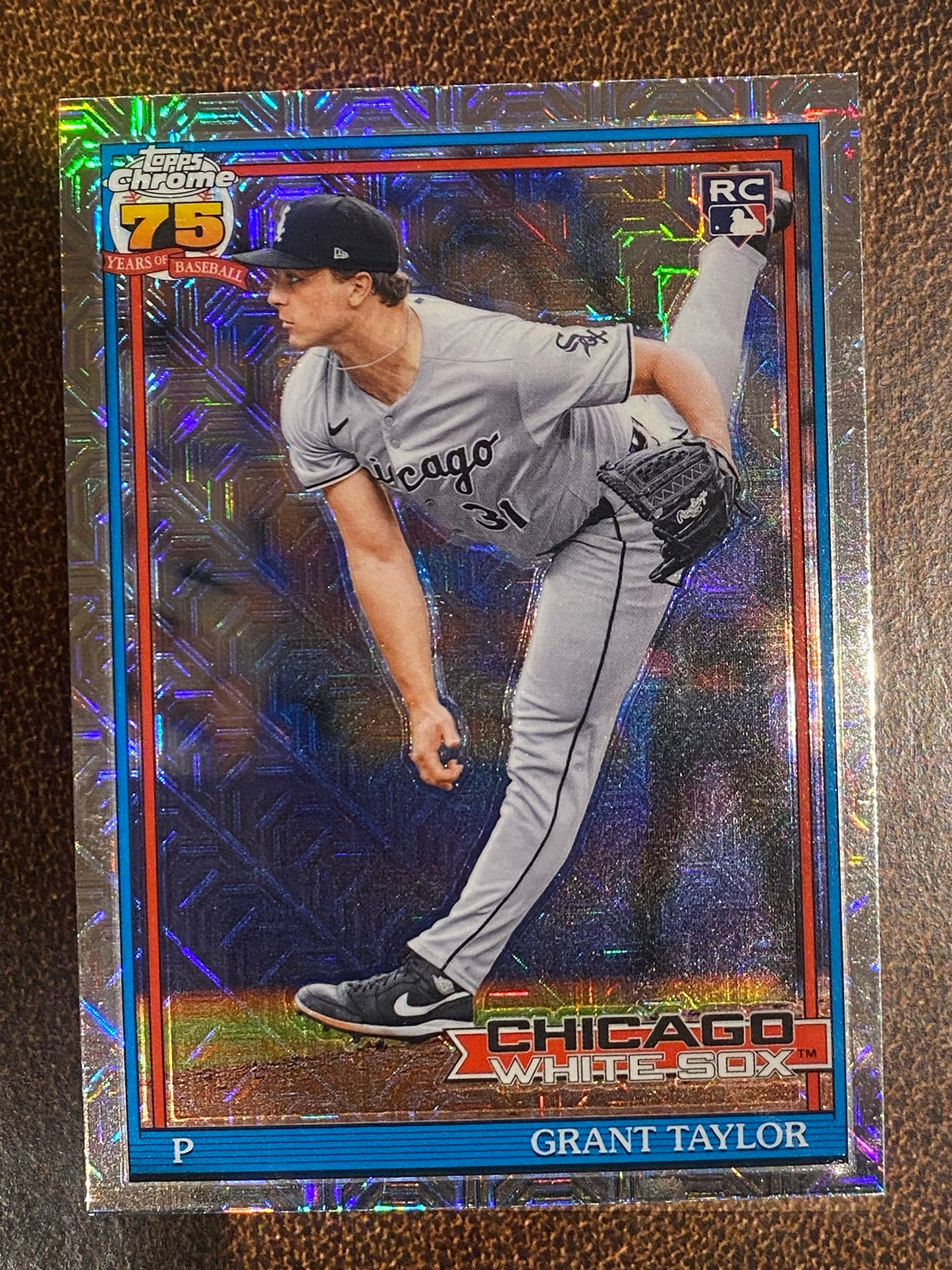 Grant Taylor - 2026 Topps Series 1 - Mojo Refractor - White Sox